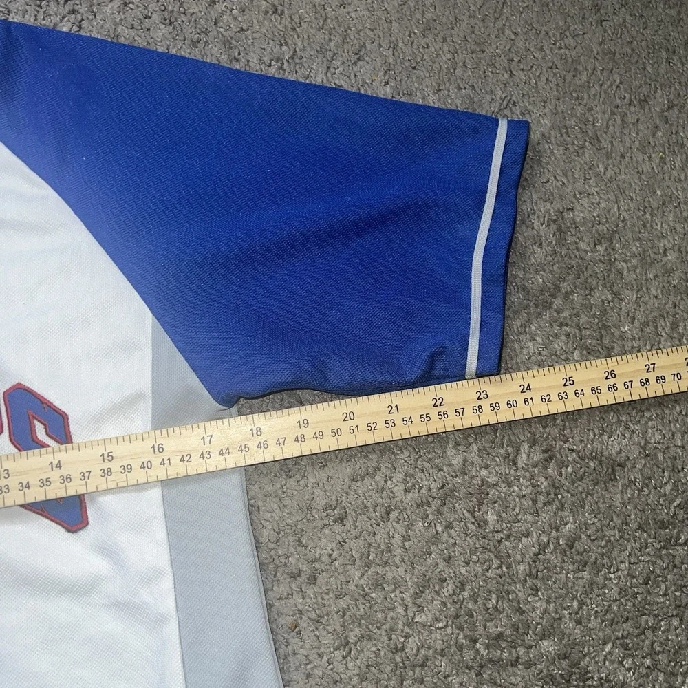 MLB Texas Rangers Stadium Souvenir White Jersey Michael Young‎ #10 Youth Size S